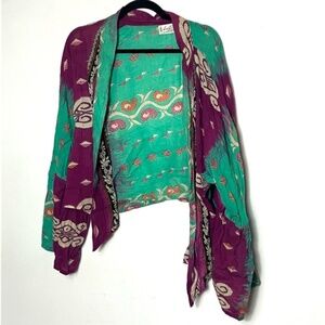 Kantha Bae Kimono Top OSFM